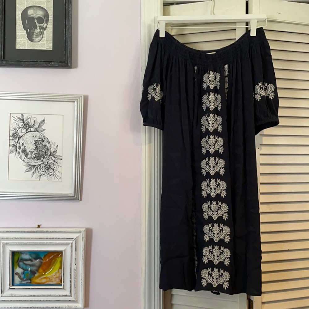 Off the shoulder dress